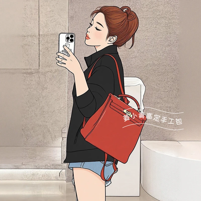 姜小青私定【ado双肩包】升级版手工包