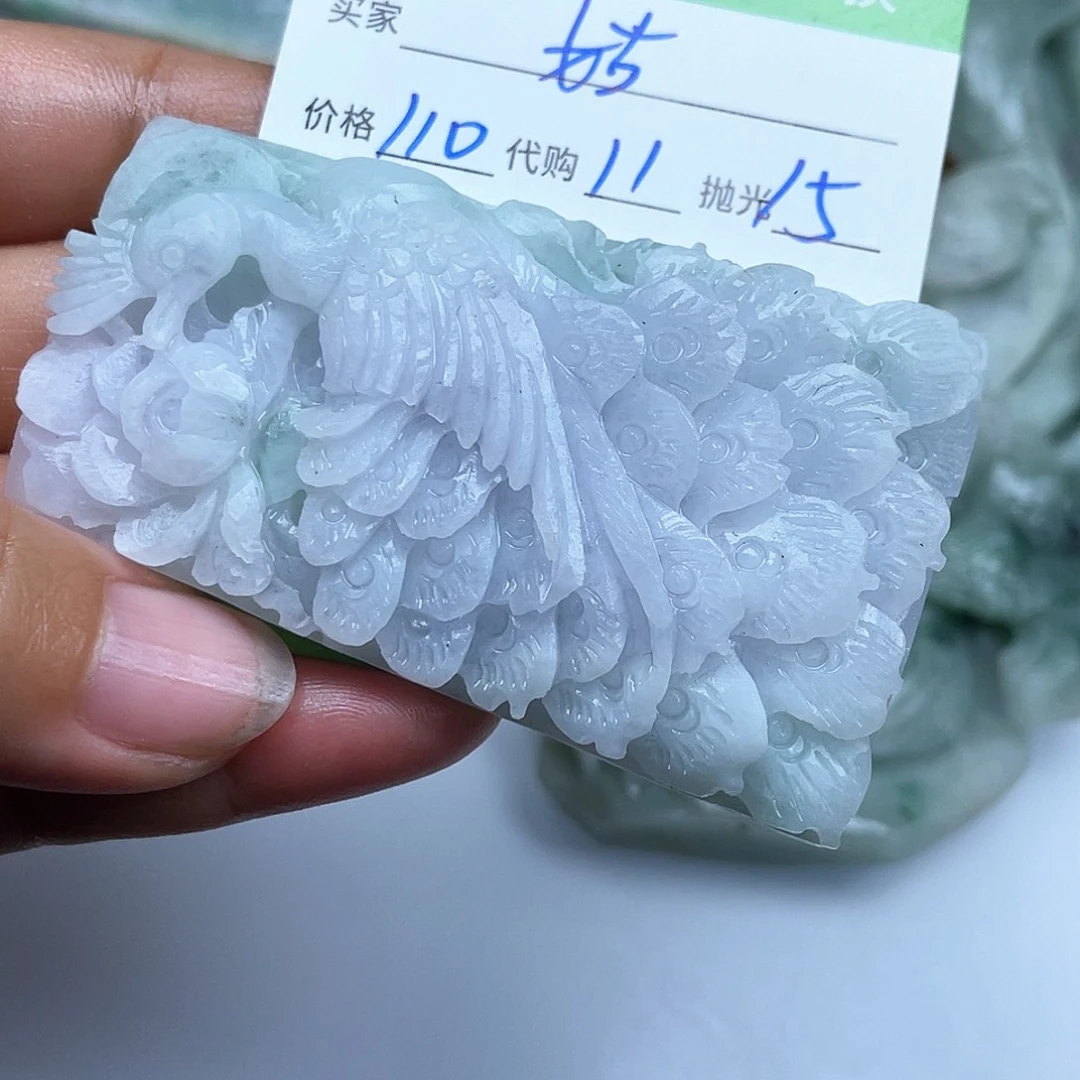 定制翡翠未镶嵌我****奶