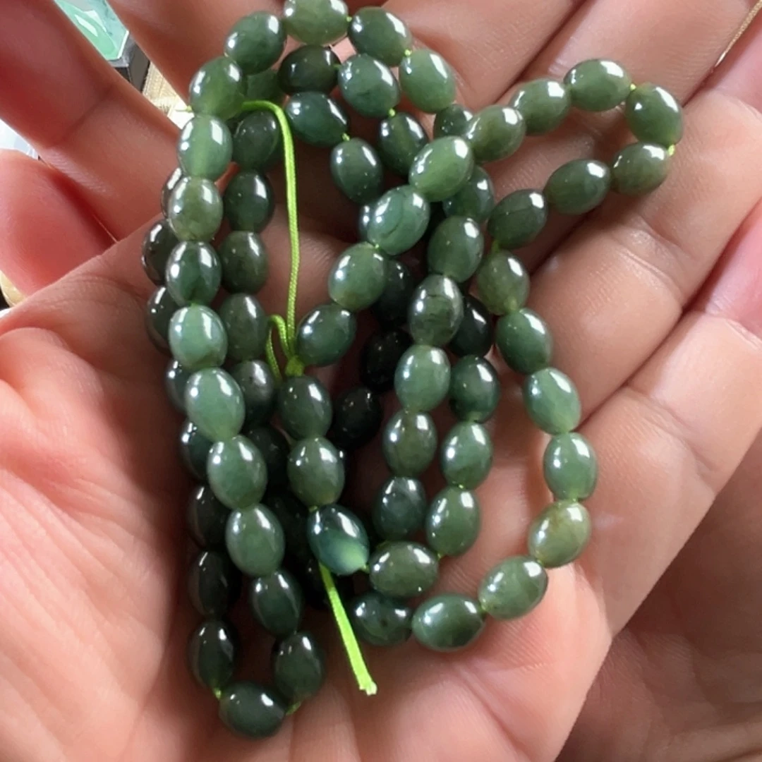 翡翠未镶嵌颈饰天然