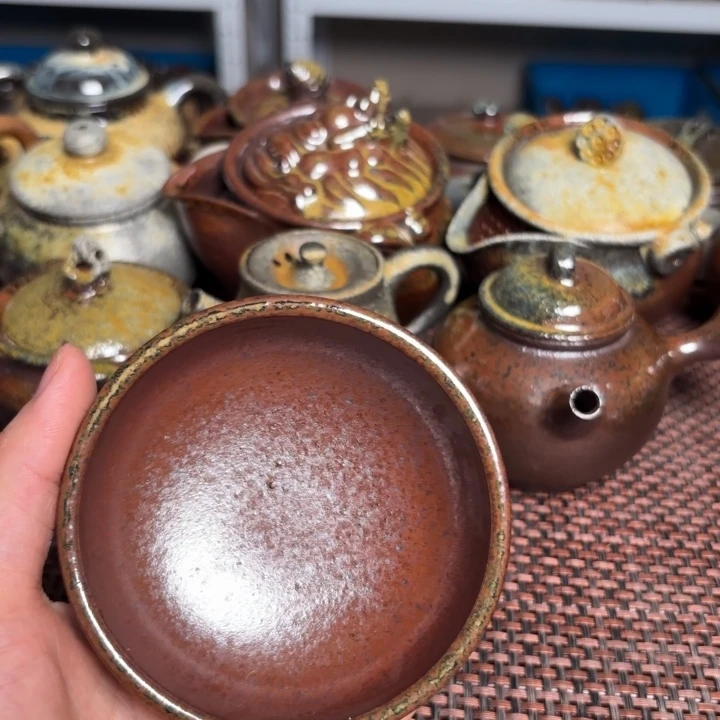 茶杯紫砂小普洱杯100