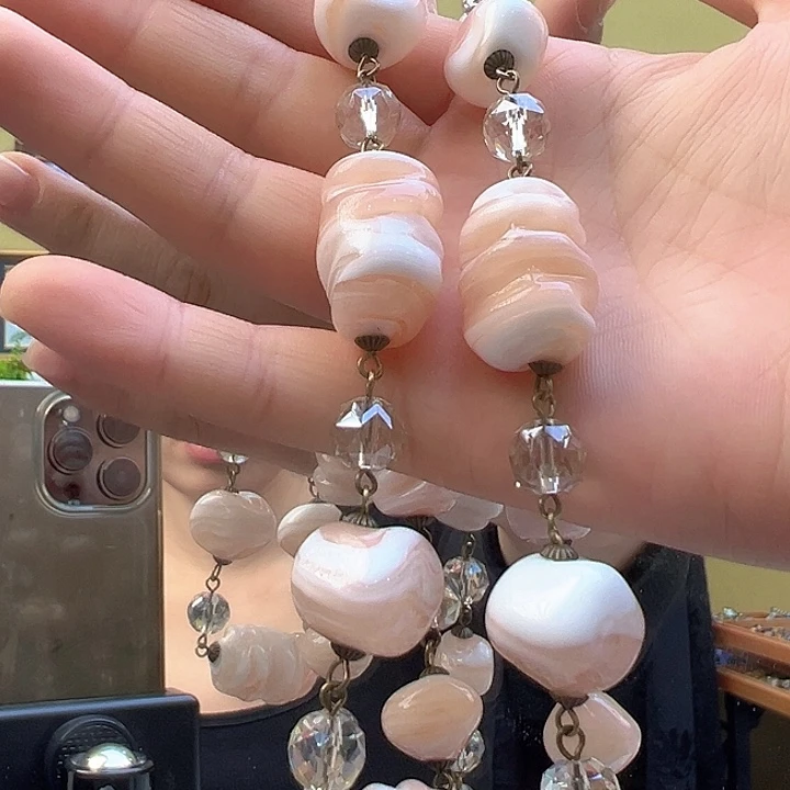 琉璃颈饰柔**月编号15 项链