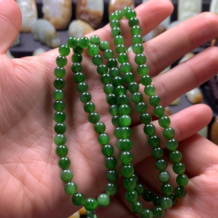 和田玉未镶嵌项链