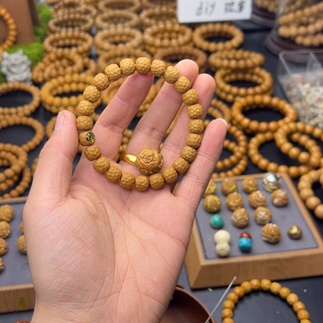 博***.猴头核桃吊坠龙鳞➕头陀