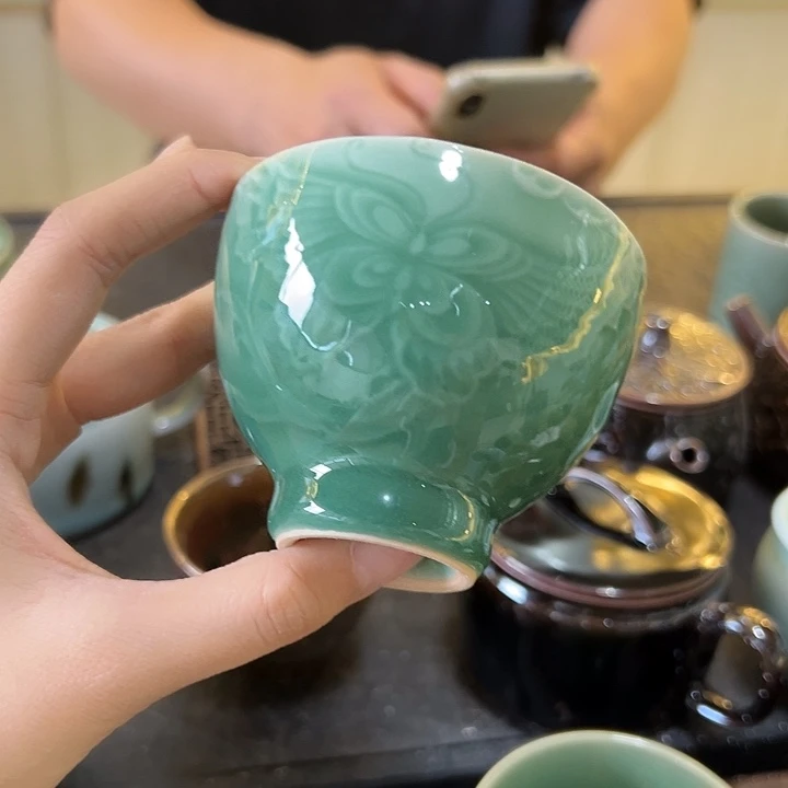 小米茶器龙泉青瓷