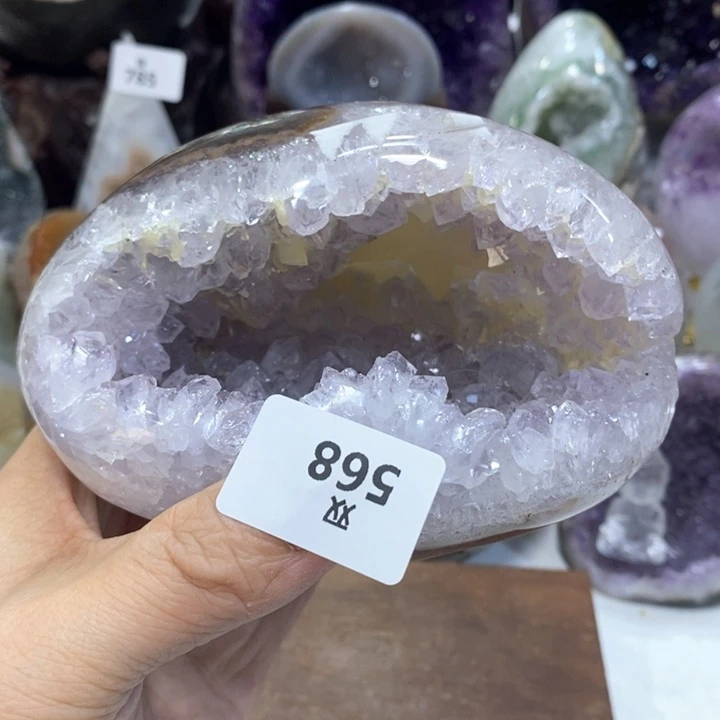 水晶大型摆件（非配饰）未镶嵌方解石