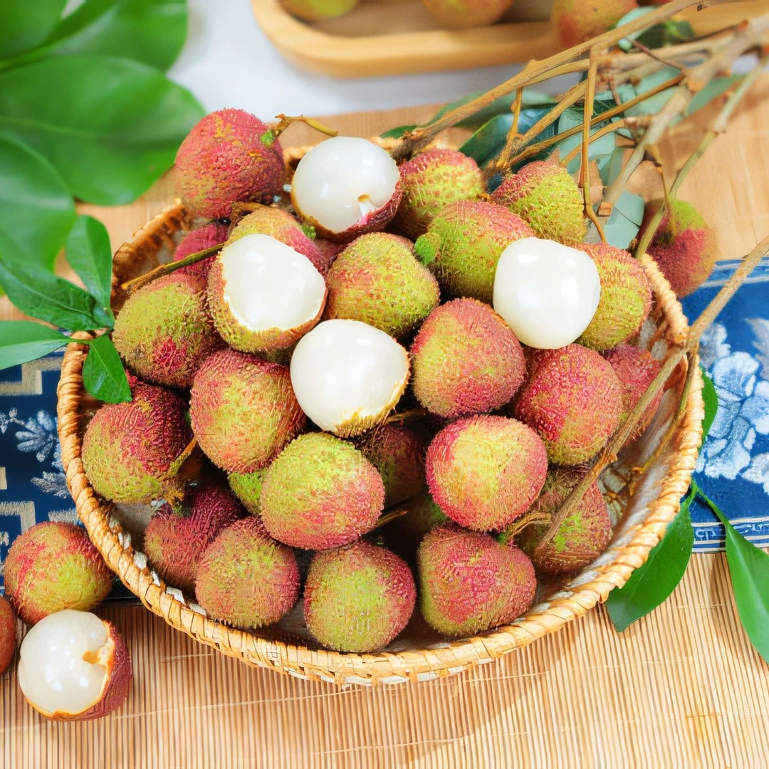 海南广东高州头茬妃子笑荔枝新鲜现摘清甜多汁肉厚核小