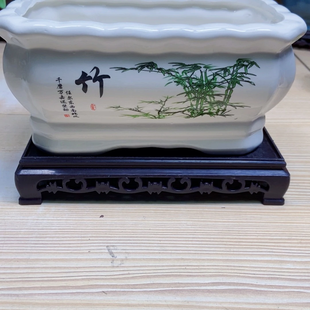 瓷片陶瓷花盆陶瓷艺术