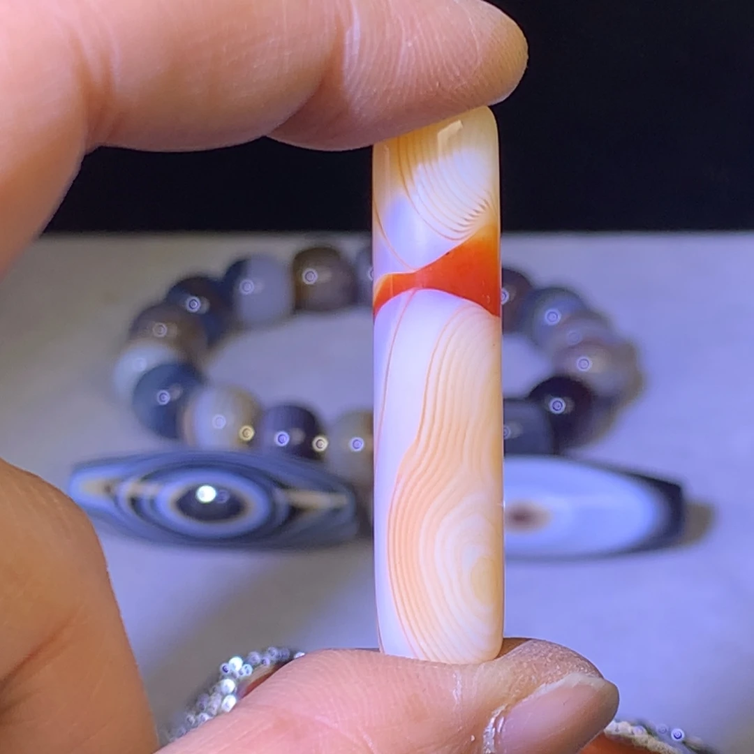 玛瑙/玉髓合金颈饰