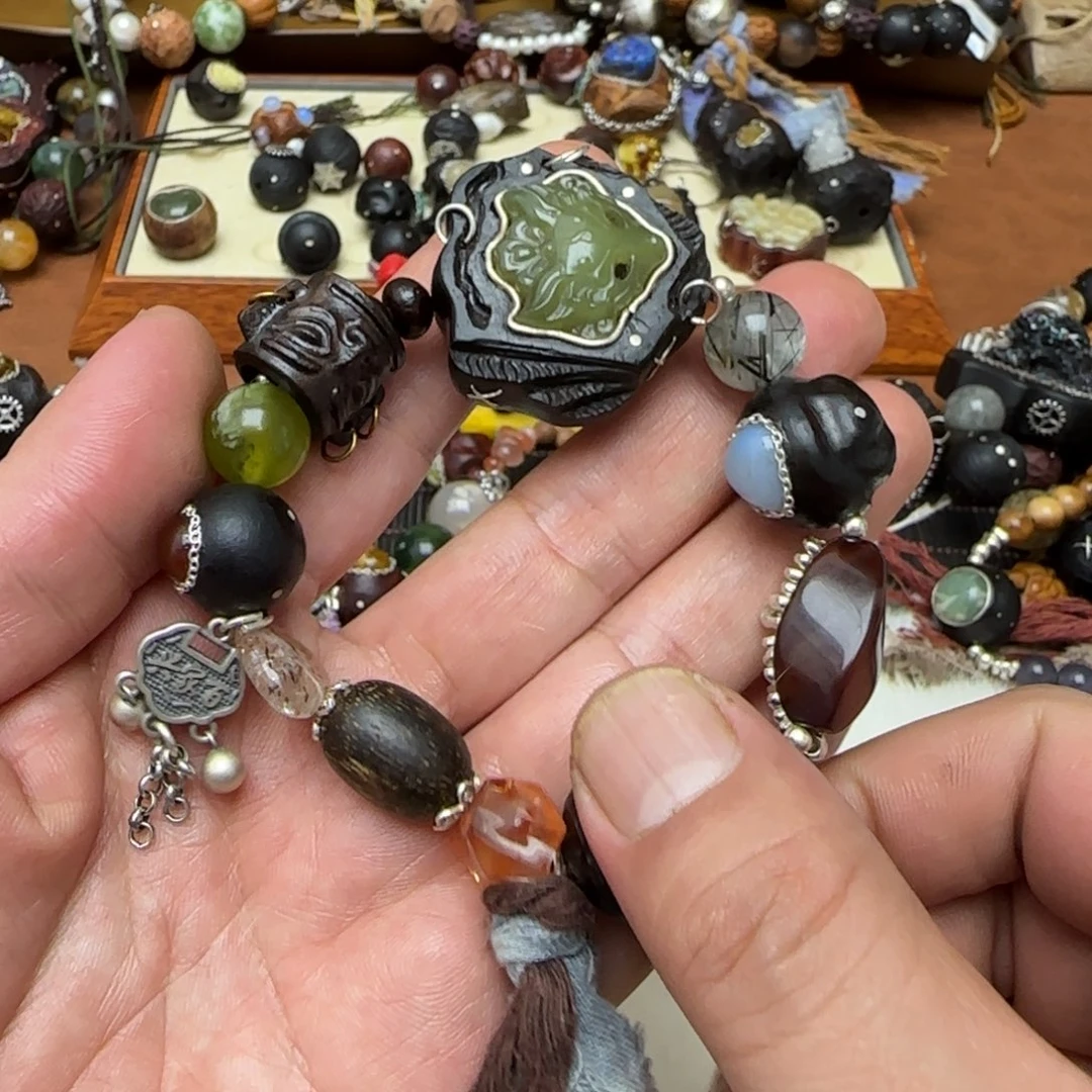 吊坠凤眼菩提手串