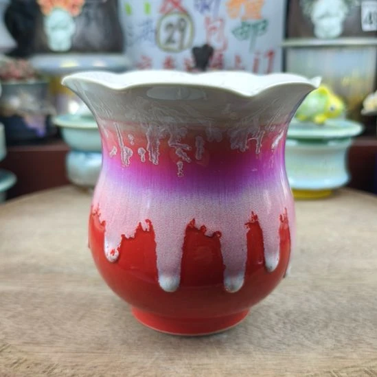 景德镇手工高温陶瓷：口11高12