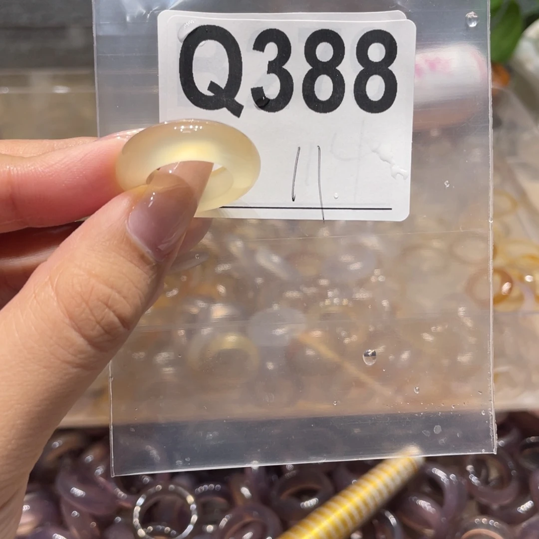 玛瑙/玉髓未镶嵌戒指388