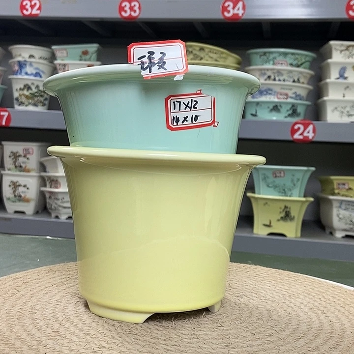 紫砂紫砂花盆1783