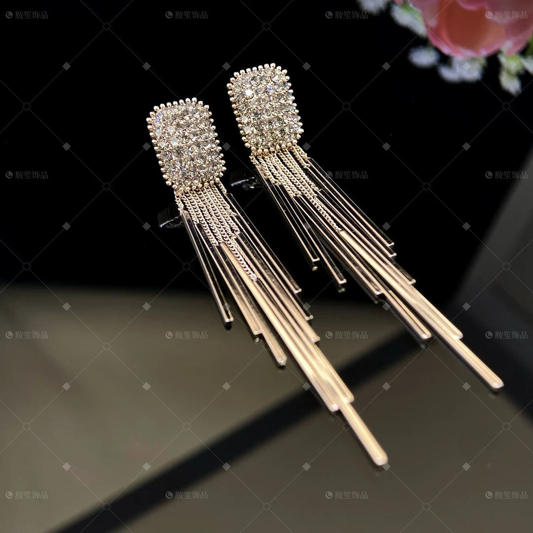 925银合成锆石耳饰 【时尚丽人】轻奢高级时尚优雅气质简约灵动百搭