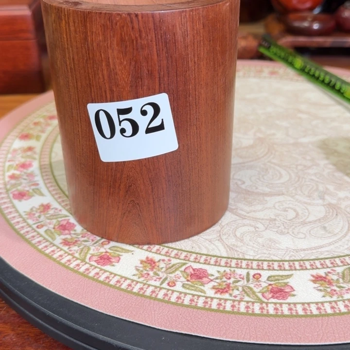 大果紫檀（缅甸花梨）友**产花梨木笔筒