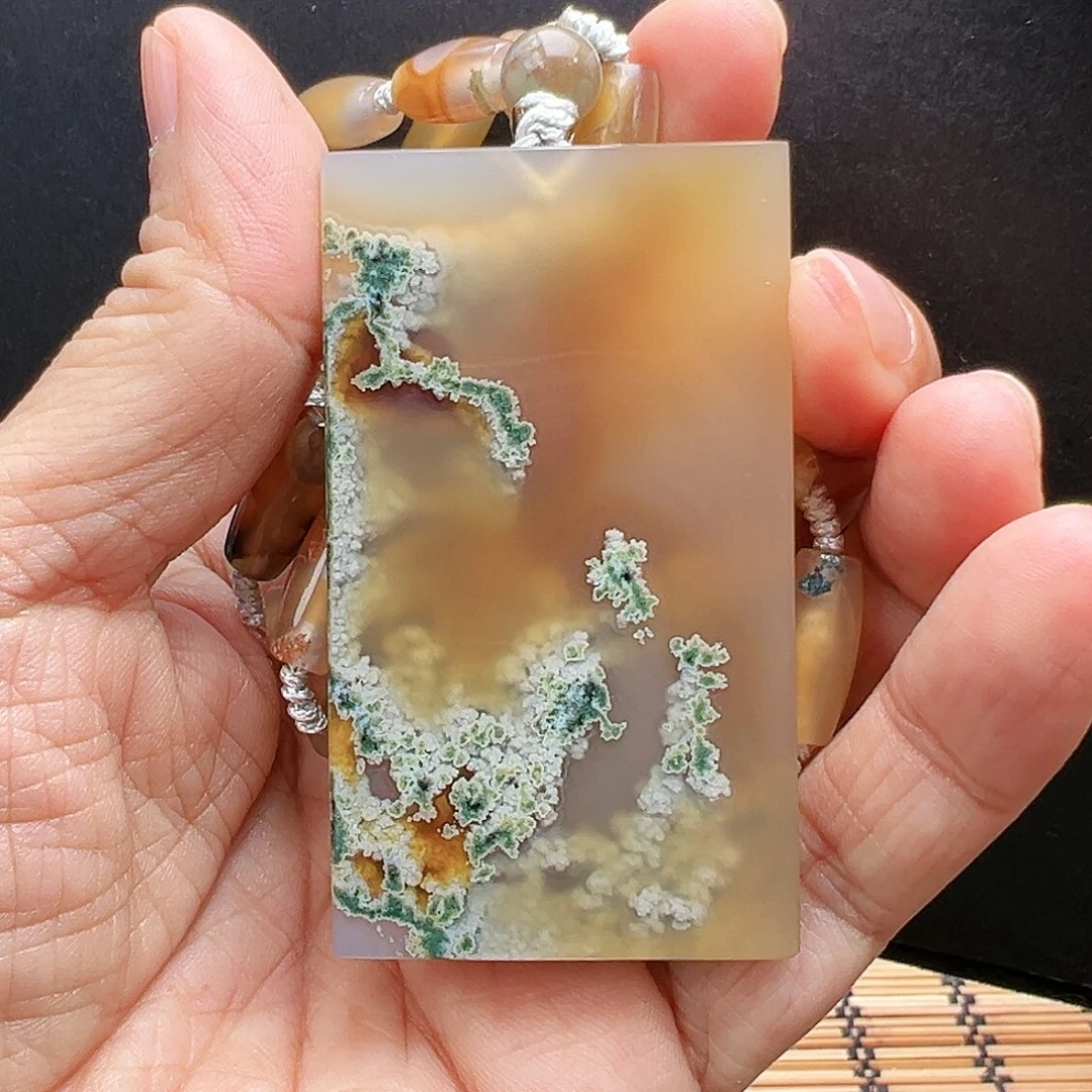 未镶嵌玛瑙/玉髓珠宝半成品