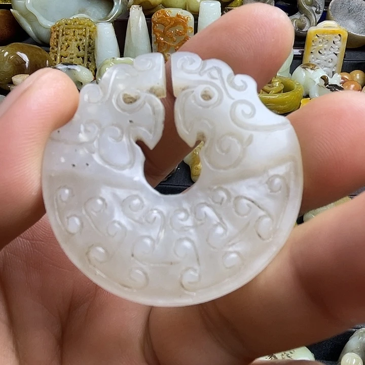 颈饰未镶嵌和田玉