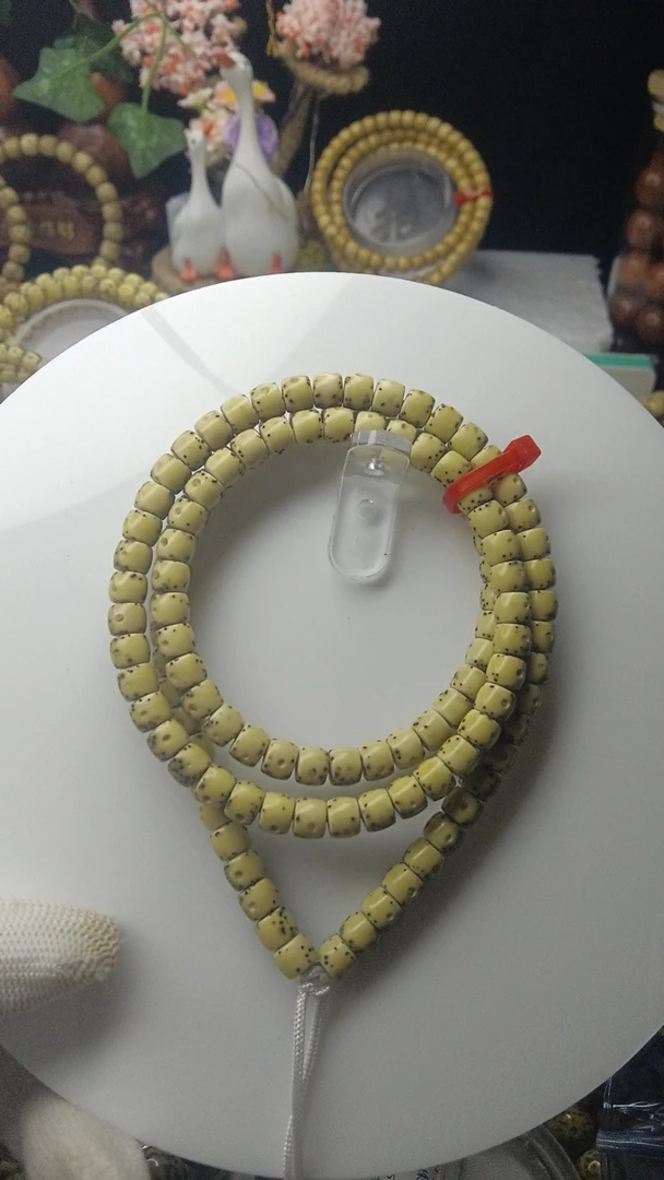 6/5海南星月菩提骨瓷白通体留白散星