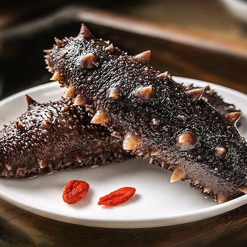 鲜食海参10头/8头人参燕窝套装刺参食用肉质鲜美口感爽滑500g