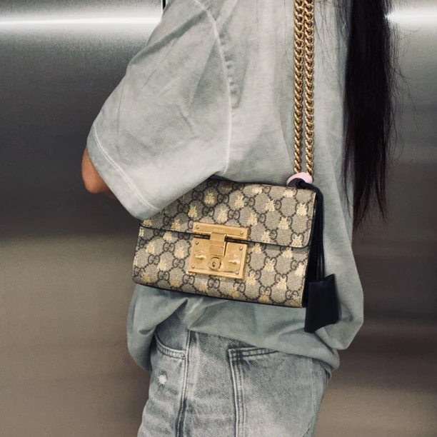 95新 GUCCI/古驰 单肩包斜挎包