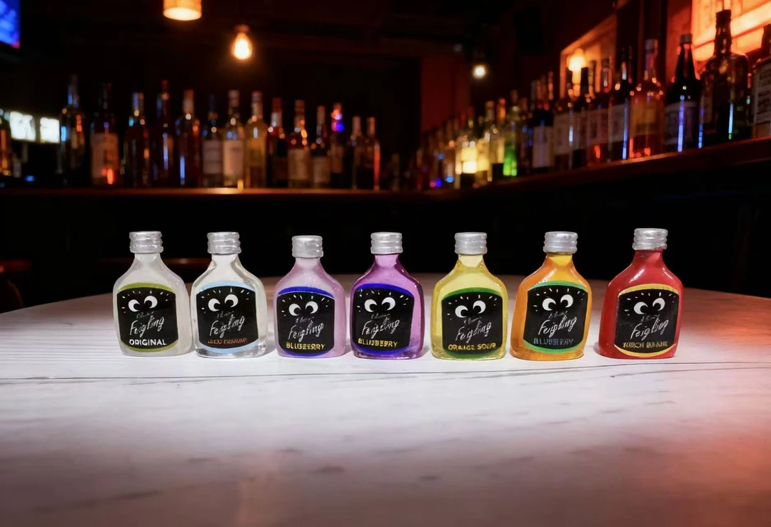 【定制款】胆小鬼酒瓶树脂配件手工DIY