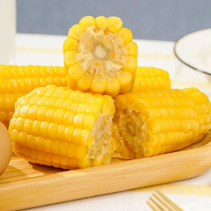 【试吃两根】2025头茬东北黄糯甜玉米10支整箱装6斤左右