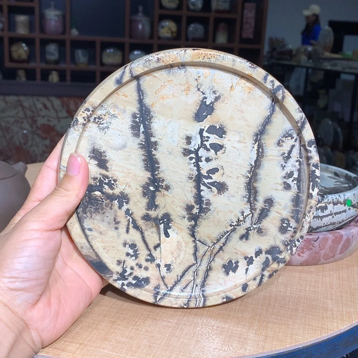 ，广西国画石摆件，收藏观赏