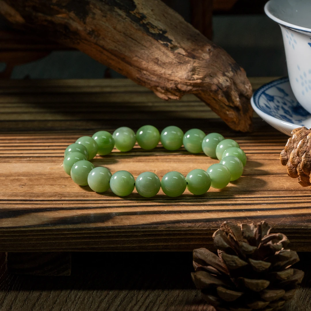 粉青圆珠手串/10mm+-/多样性发一/C1510/3孤