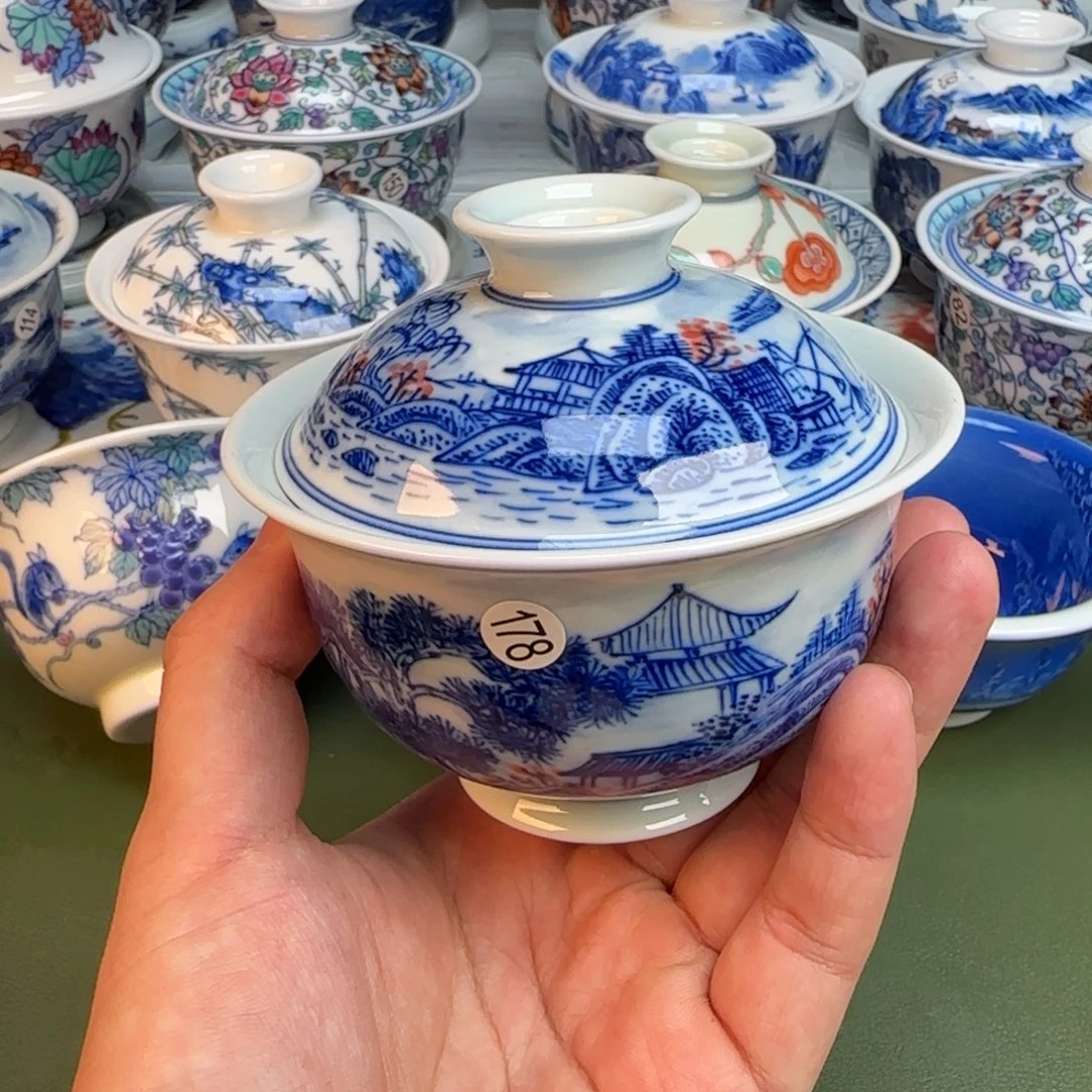 彦祖纯手工手绘茶具178