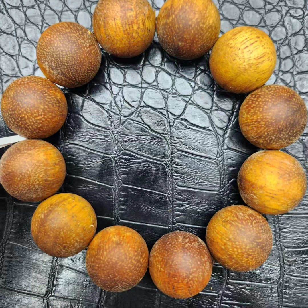 [小胖文玩] 沉香木串（多样性发其一）S72