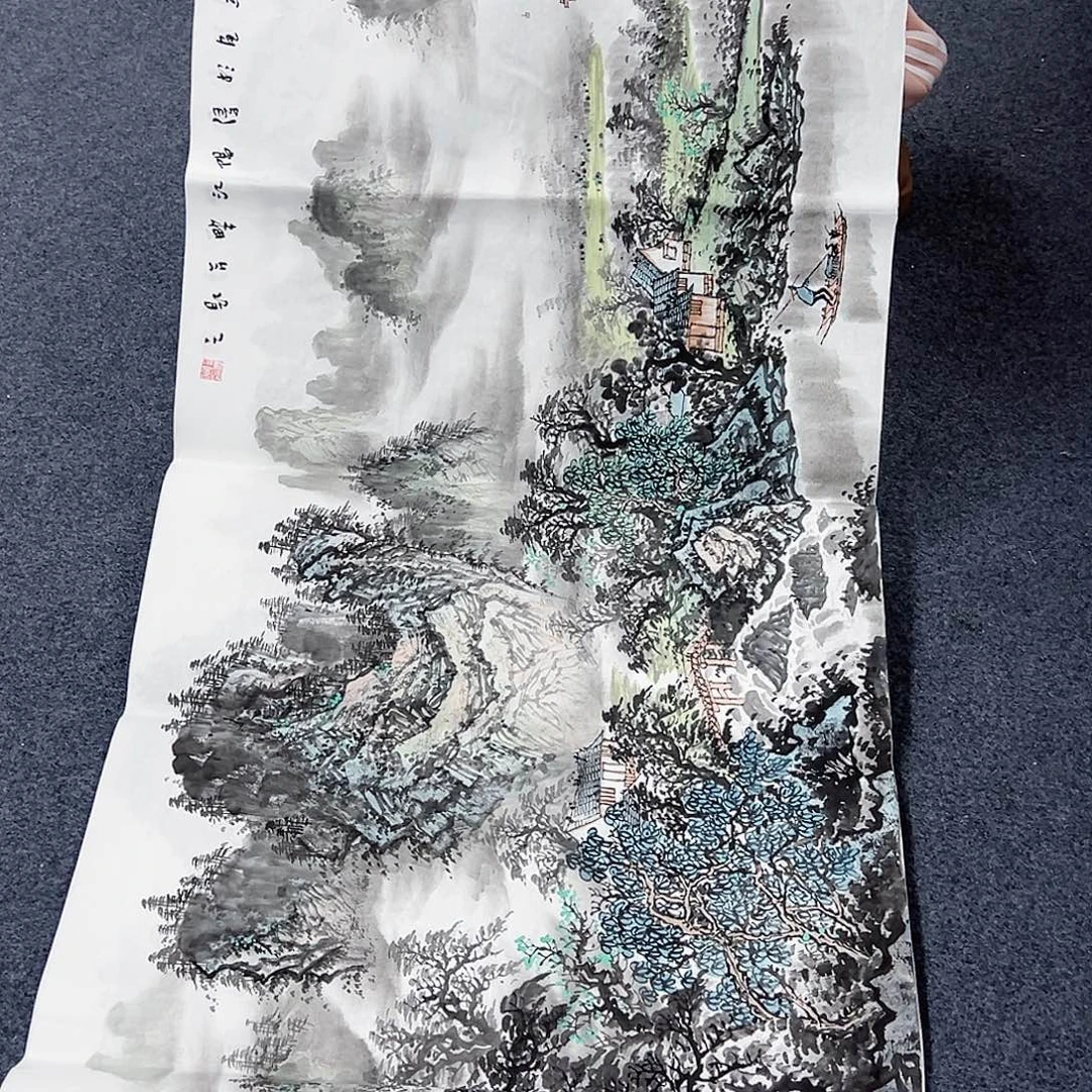 国画事事顺心如意万事如意万事