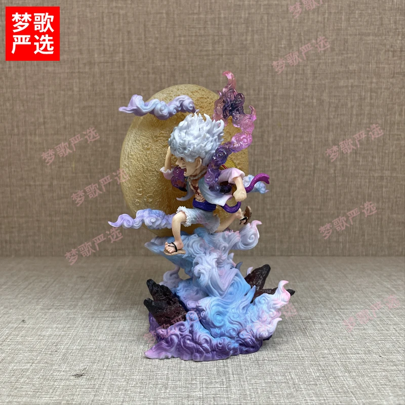 【梦歌严选】BBF奔月尼卡路飞14cm可发光海贼王动漫GK手办模型摆件