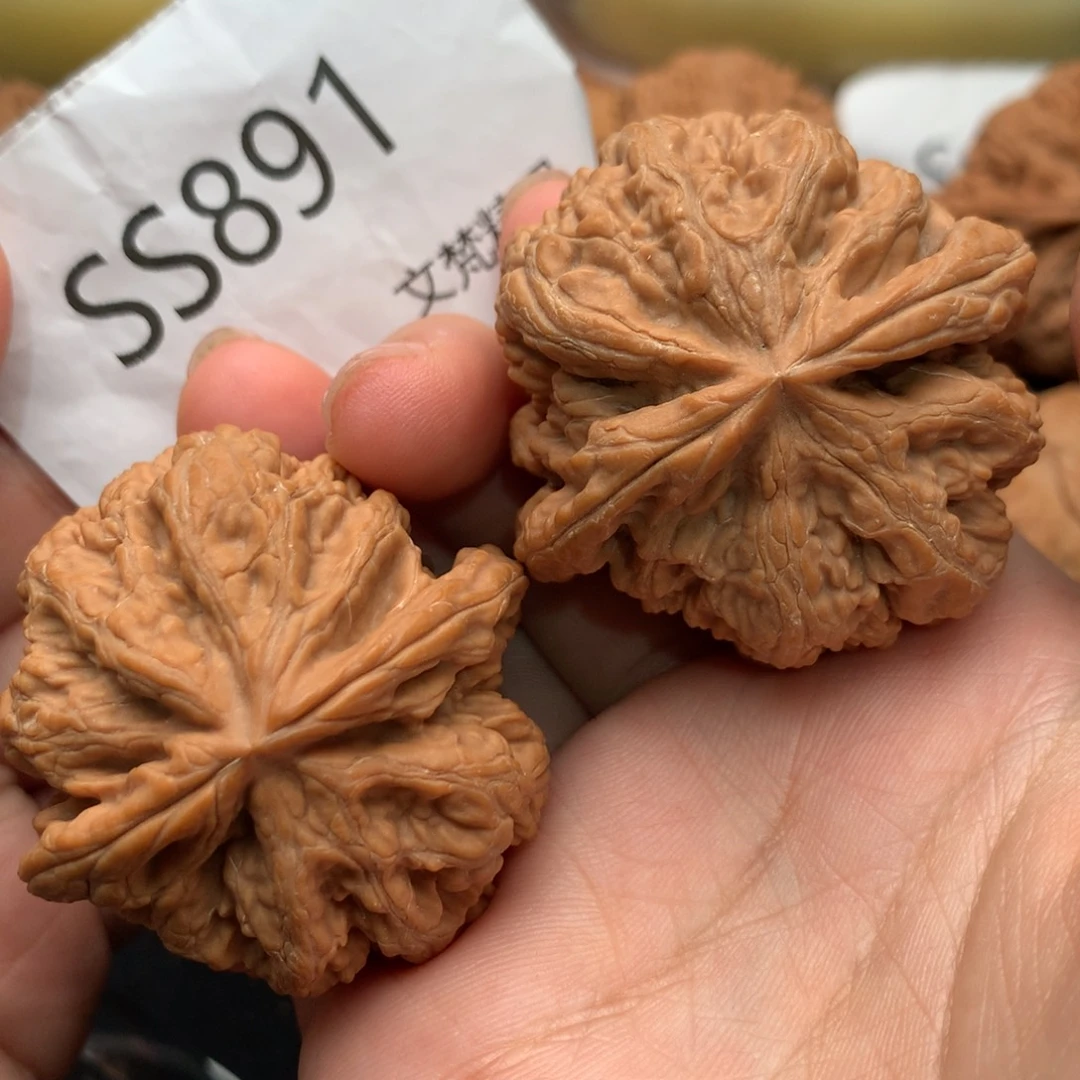 文玩核桃把件全品粗筋44