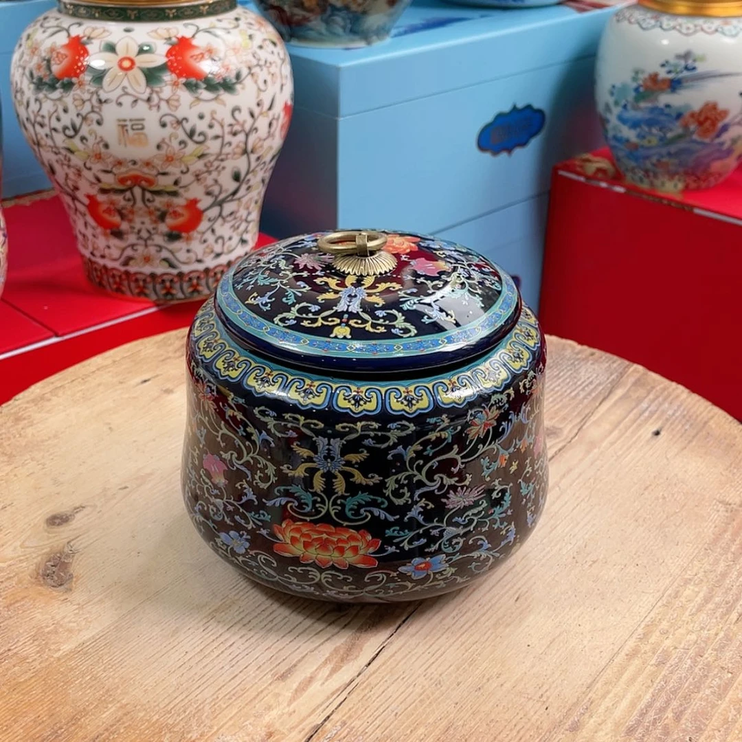 【闪购商品】罐陶瓷茶叶罐密封罐