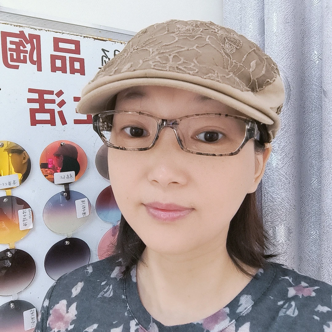 南瓜色板材全框宽腿厚边方框眼镜框女挡眼角纹防辐射防蓝光眼镜架