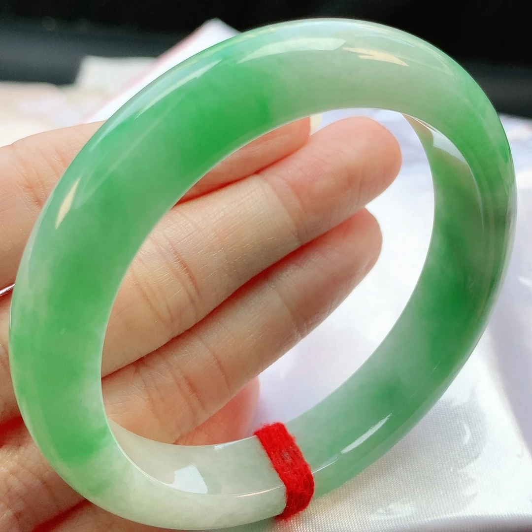 未镶嵌手镯翡翠57圈口882346
