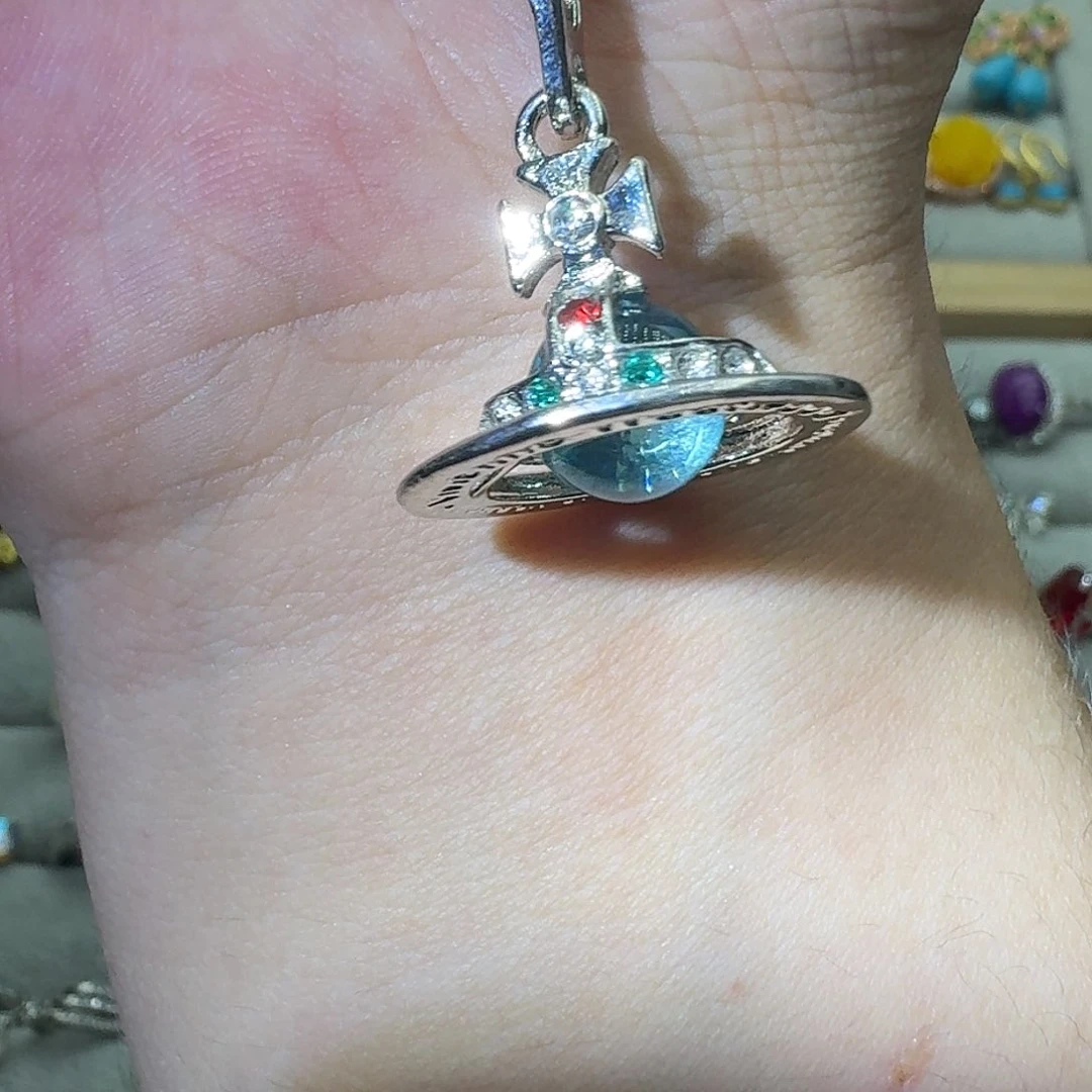 托帕石戒指银S925镶嵌