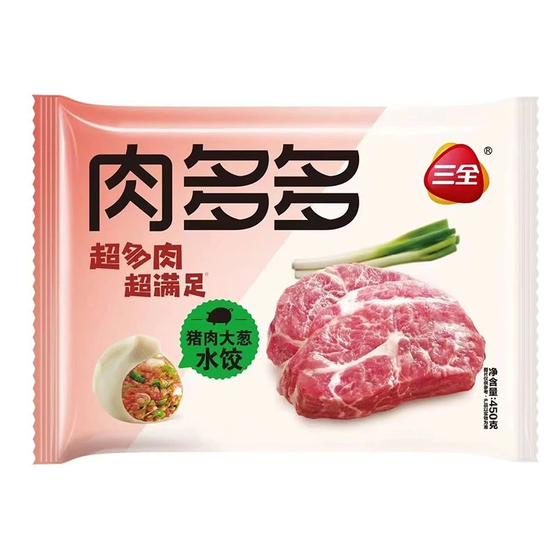 三全肉多多水饺猪肉大葱味400g