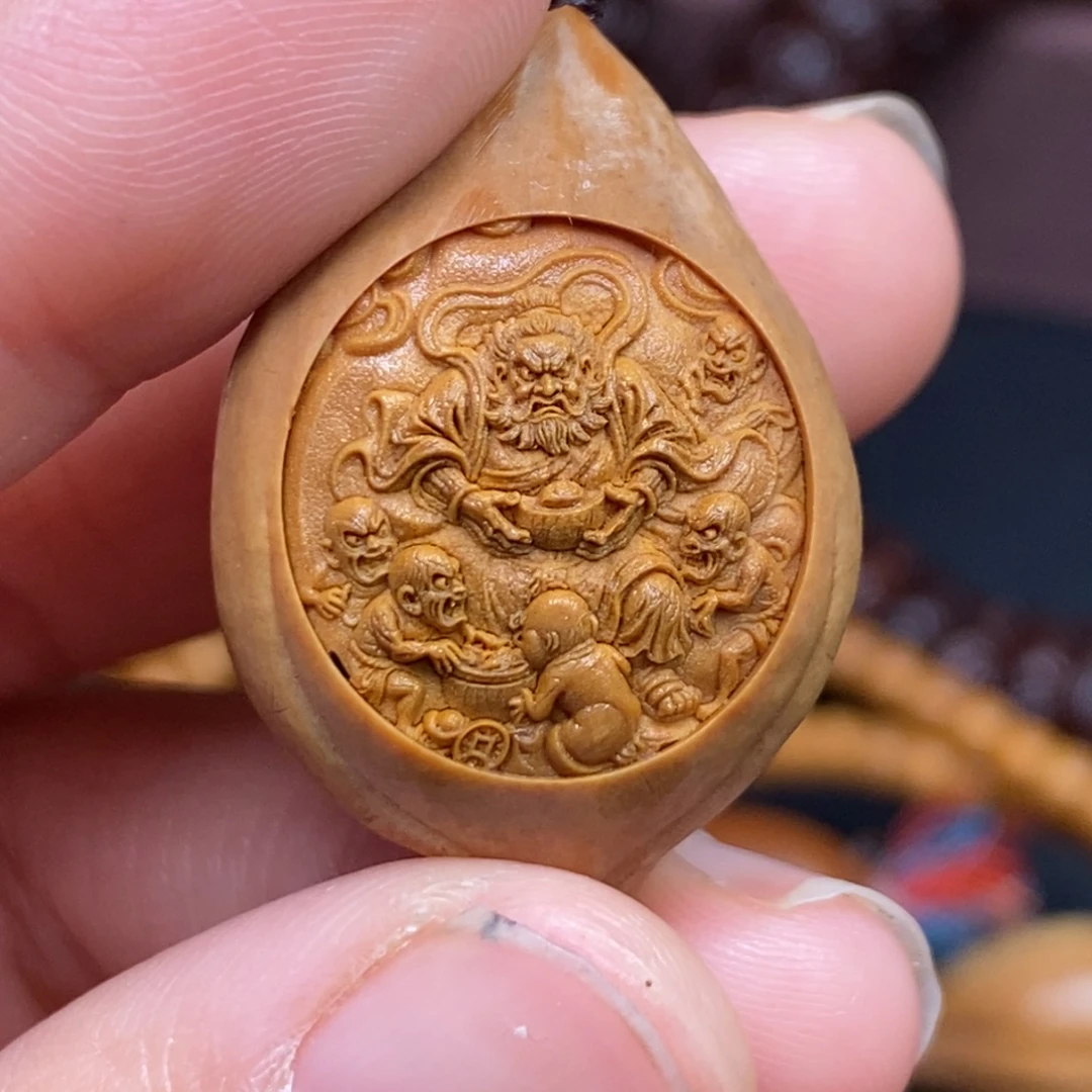 橄榄核吊坠橄榄核雕刻手串手链项链