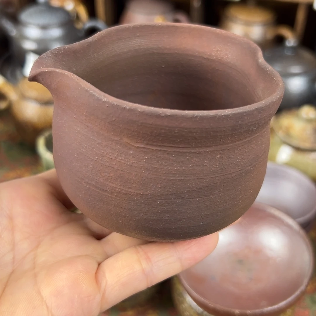 柴烧茶器柴烧茶器公道杯
