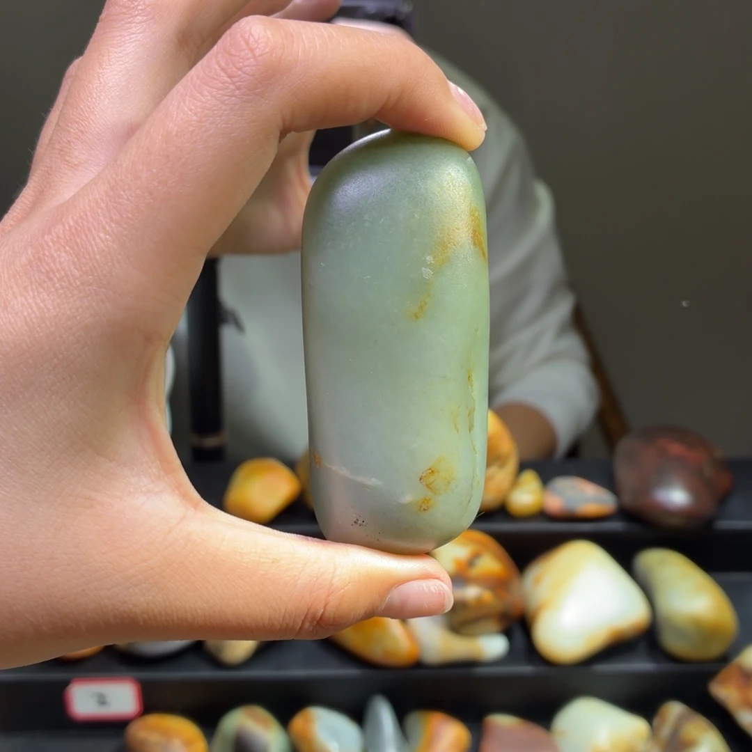 和田玉未镶嵌挂件126