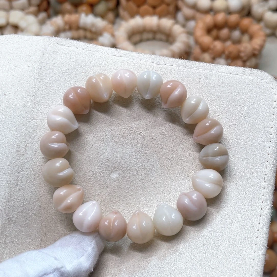 菩提根/象牙果吊坠我****女13桃水磨561