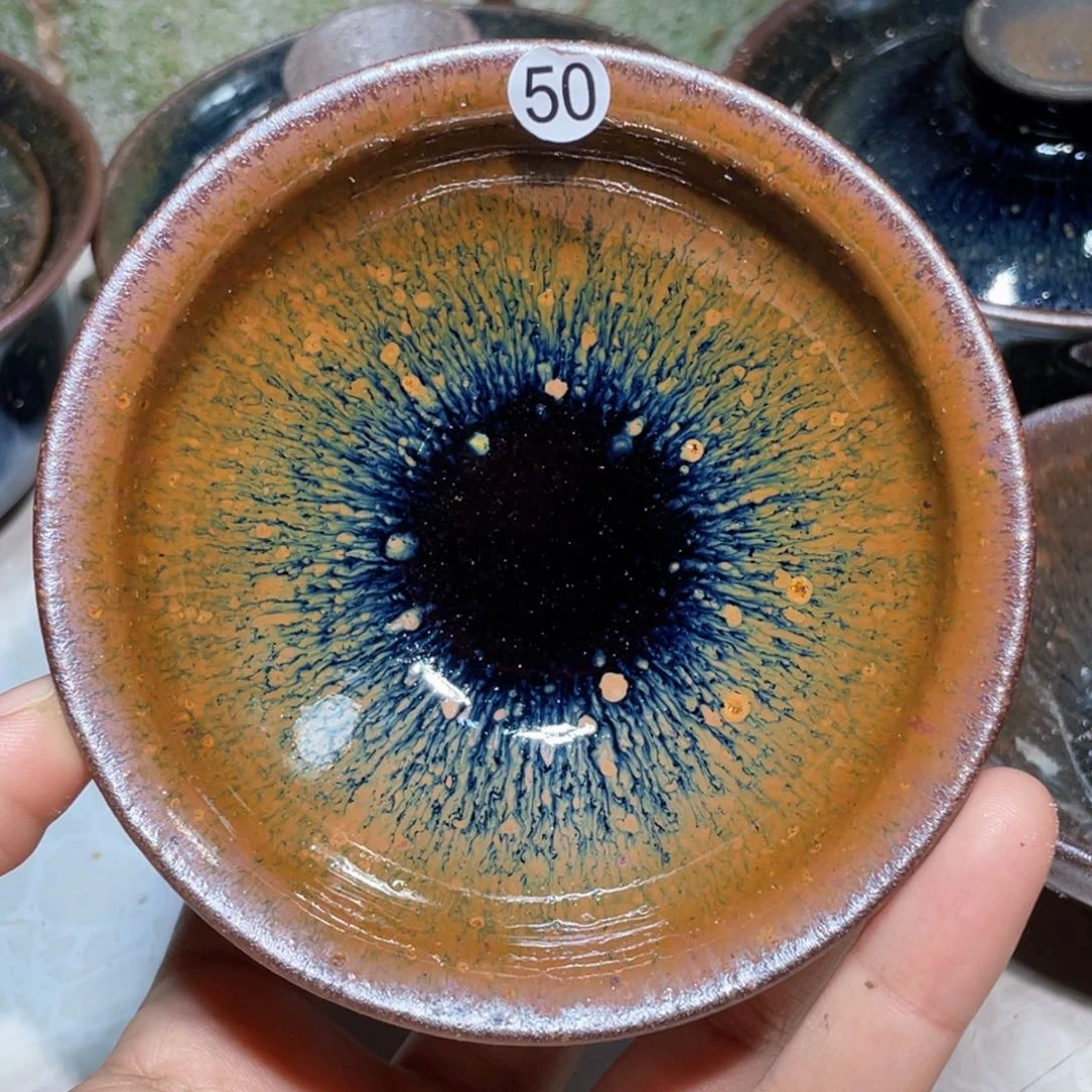 茶盏龙窑柴烧建盏50