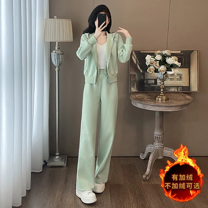 慵懒风瑞丽风轻熟风时尚套装城市运动风休闲风开衫洋气衣服女时髦