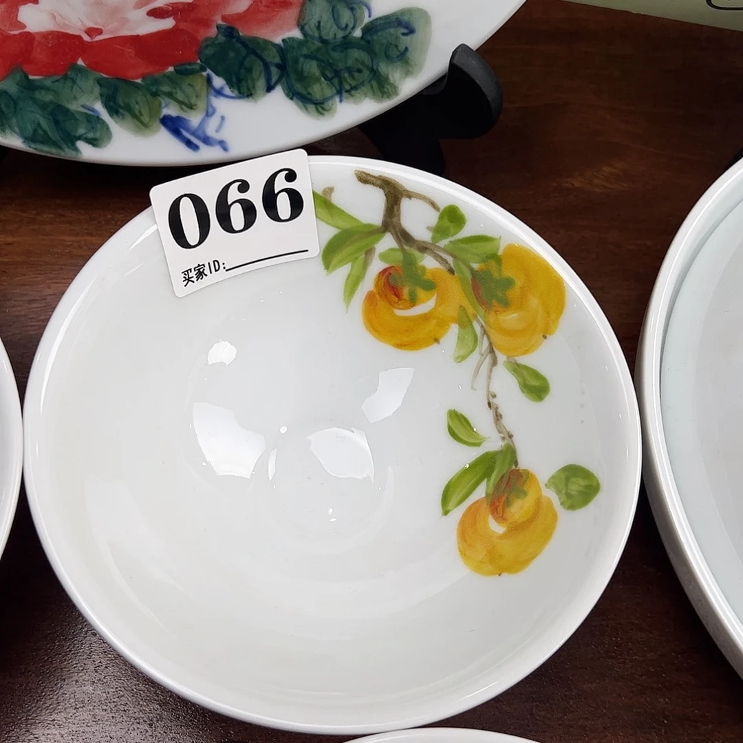 瓷片景德镇陶瓷手工手绘制作