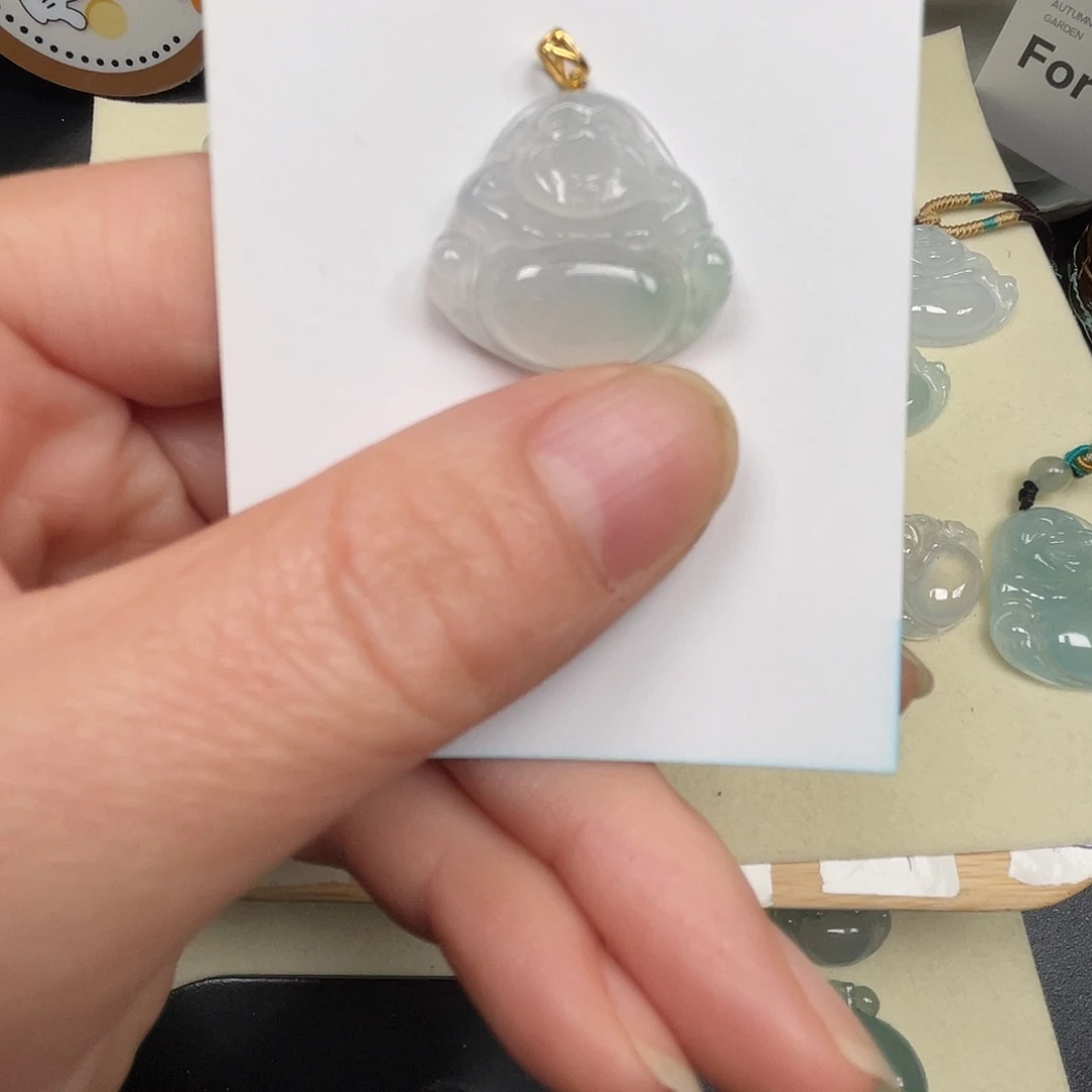 翡翠未镶嵌吊坠(不含链)翡翠