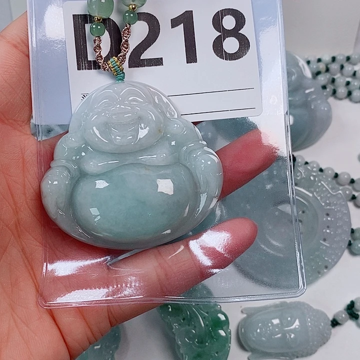 翡翠未镶嵌颈饰天然