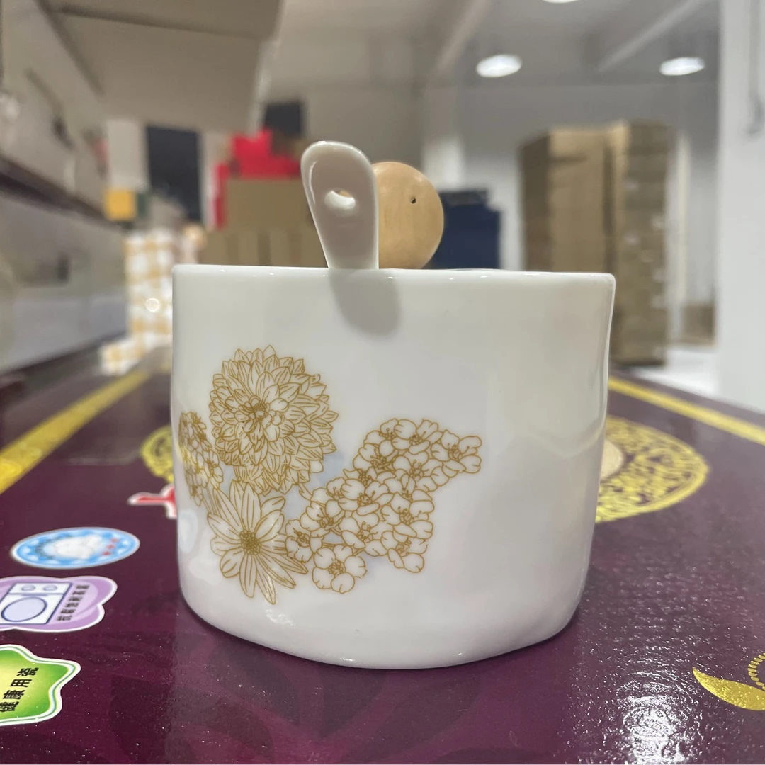 【王家陶瓷】木珠顶（时光）调味罐WJ