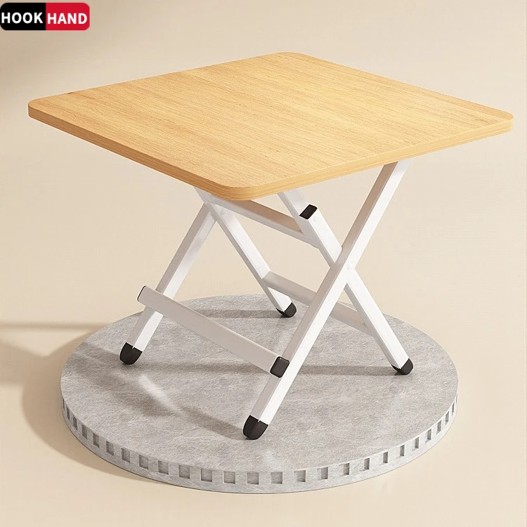 可折叠餐桌专用便携式小桌子小户型出租屋简易家用吃饭小圆桌