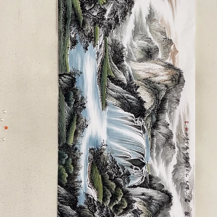 国画国画作品集的故事