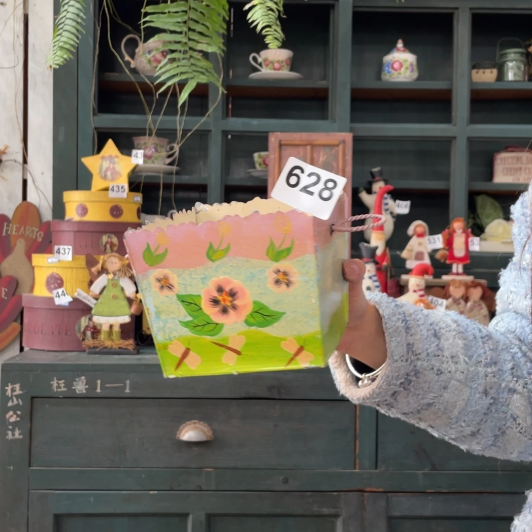 木质圣诞月福老货玩具中古风默认微损